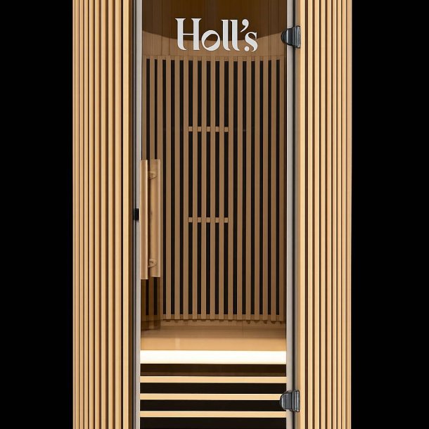 Sauna Moon Infrar&oslash;d Rund 1 plads tr&aelig;farve Holls